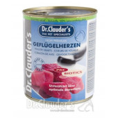 Кучешка храна Selected Meat Geflugelherzen - пилешки сърца /Pre Biotics/ Dr. Clauder 