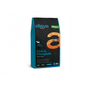 ALLEVA NATURAL Fish and Pumpkin ADULT MINI - Пълноценна храна с риба и тиква за възрастни кучета от малките породи