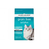 Arden Grange Sensetive Grain Free - суха храна за котки с чувствителен стомах без съдържание на зърнени култури
