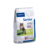 Virbac Senior Neutered Cat - пълноценна храна за кастрирани котки над 10 годишна възраст