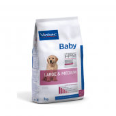 Virbac Baby Dog Large & Medium - пълноценна храна за кученца средни породи и едри породи  