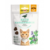 GimCat Crunchy Snack - Хрупкави лакомства за котки с патешко и котешка трева 50 гр