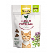 GimCat Soft Snack - Меки месни бисквити за котка с пиле и мащерка 60 гр
