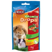 Trixie Vitamin Drops with Vegetables - Вкусно лакомство за малки животни с витамини и зеленчуци 75 гр