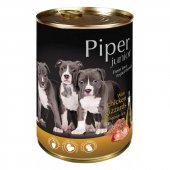 Храна за малки кучета Piper Junior консерва 400гр. Воденички и Кафяв ориз