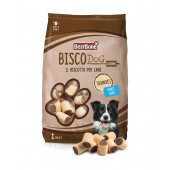 Кучешки бисквитки Record Bisco Dog с пълнеж от свинско и пилешко месо 