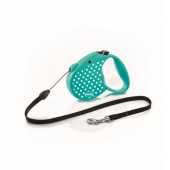 Автоматичен повод Flexi Standard Dots S за кучета с тегло до 12 кг с въже 5 м.