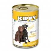 Консервирана храна за кучета KIPPY Chicken & Turkey- с висококачествено пилешко и пуешко 1250 гр.