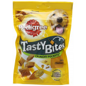 Лакомство с пилешко Pedigree Tasty Bites Crunchy Pockets with Chicken - хрупкави джобчета с пълнеж