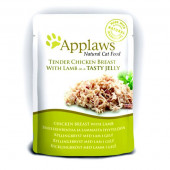 Applaws chicken breast with lamb in jelly - пилешки гърди с агнешко в желе 70гр