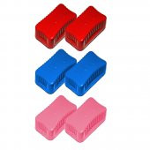 Croci Wave Magnets - Вълнисти магнитчета за украса 2 бр S розови