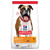 Hill’s Science Plan Canine Adult Light с пилешко – Пълноценна суха храна за кучета от дребни и средни породи, склонни към наднормено тегло, на възраст над 1г. 