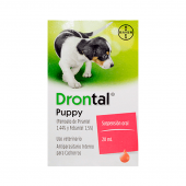 Drontal Puppy обезпаразитяваща суспензия за подрастващи и новородени кученца 50 мл.
