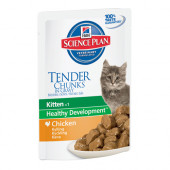 Hills Science Plan™ Kitten CHICKEN - Пауч (малки късчета в сос Грейви) за котенца до 1 годишна възраст с пиле 85гр