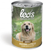 Leo’s Adult с пилешко – консерва хапки в сос – за кучета в зряла възраст