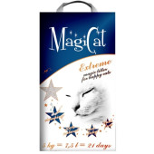 Котешка тоалетна Magicat Extreme - 100% натурален бентонит, без аромати и с екстра стягащ ефект