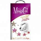 Котешка тоалетна Magicat - 100% натурален бентонит с аромат лавандула и стягащ ефект