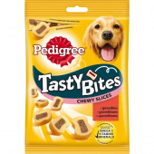 Лакомства с телешко Pedigree Tasty Bites Chewy Slices with Beef 155 гр. - дъвчащи парченца