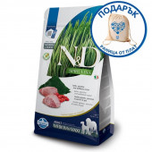 N&D SPIRULINA DOG LAMB & WOLFBERRY ADULT MEDIUM & MAXI - пълноценна храна със спирулина за кучета над 1г. от средните и едри породи, с агне и годжи бери