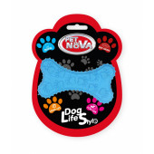 Дентална, гумена играчка за кучета PET NOVA кокал с аромат на телешко 10.5 см.