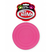 Кучешка играчка фризби с аромат на мента PET NOVA розово, 18см.