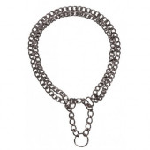 Trixie Choke Chain Double Row Chromed - Двоен метален нашийник за кучета 45 / 0.25 см