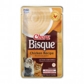 Пауч за котки Ciao Cat Wet Bisque Chicken Recipe френска супа, биск, мус от пилешко месо с бульон от дълбоководни миди, перфектната заливка за гранулирана храна при капризни котки