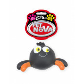 Гумена кучешка играчка PET NOVA паяче със звук 15 см.