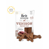 Brit Jerky Snack  –Venison Protein bar - лакомство за кучета протеинови барчета с еленско 