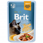 Brit Premium Cat Delicate - филенца от риба тон в сос 85гр.