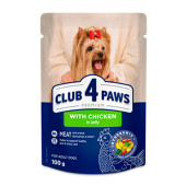 Премиум пауч за кучета CLUB 4 PAWS Premium With chicken in jelly с Пилешко месо в желе