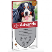Противопаразитни пипети Bayer Advantix Spot On-за кучета от 40 до 60 кг.