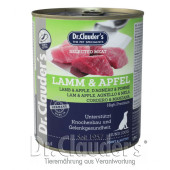 Пълноценна, консервирана кучешка храна Dr.Clauder's Selected Meat Lamb & Apple с Агнешко месо и Ябълка
