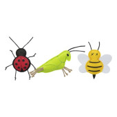 Котешка играчка Trixie Insects насекомо с добавена Котешка трева