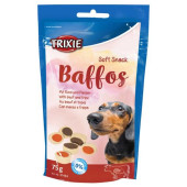 Кучешко лакомство  Trixie Soft Snack Baffos  меки кръгчета с Телешко месо