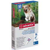 Противопаразитни пипети Bayer Advantix Spot On-за кучета от 25 до 40 кг.