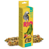 Крекери за големи папагали RIO Sticks for parrots с плодове 