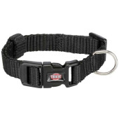 Кучешки нашийник  Trixie Premium collar с регулируема дължина, черен цвят