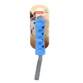 Кучешка играчка Zolux TPR Bone outdoor кокал от термопластична гума с място за лакомства в син цвят