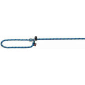 Тренировъчен повод Trixie Mountain Rope retriever leash с регулируем ограничител, син цвят