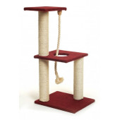 Camon драскалка за котки дърво на 3 етажа с въже 43x35x86h см.