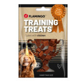 Тренировъчни лакомства за кучета Flamingo Training snack Chicken cubes кубчета с Пилешко месо