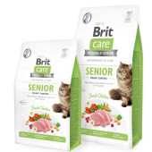 Пълноценна суха храна за кастрирани котки за регулиране на теглото Brit Care Cat Grain-Free STERILIZED AND WEIGHT CONTROL със 26% прясно пилешко, плодове и зеленчуци, БЕЗ ЗЪРНЕНИ КУЛТУРИ