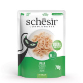 Допълваща мокра храна за котки Schesir Complimentary Wet Cat Chicken пилешко филе в желе
