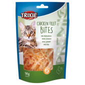 Лакомство за котки Trixie PREMIO Chicken Fillet Bites  пилешки късчета месо