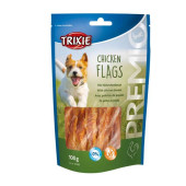 Кучешко лакомство Trixie PREMIO Chicken Flags солети от пресована кожа, обвити с пилешко месо 