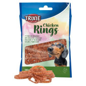 Кучешко лакомство Trixie Chicken Rings пилешки рингчета 