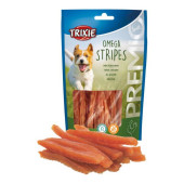 Кучешко лакомство Trixie PREMIO Omega Stripes лентични от пилешко месо с Омега-3 и Омега-6 мастни киселини