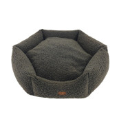 Луксозно кучешко легло CAZO Soft Bed Mirson в цвят шоколад