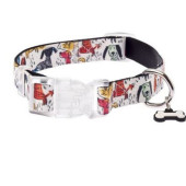 Кучешки нашийник Ferribiella Spa collar Motif Chiens Naïfs в дизайн на кученца
